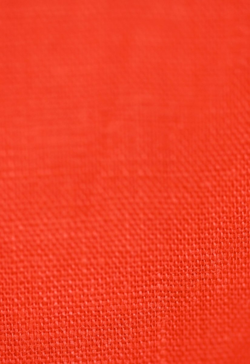 ho hos linen red shirt